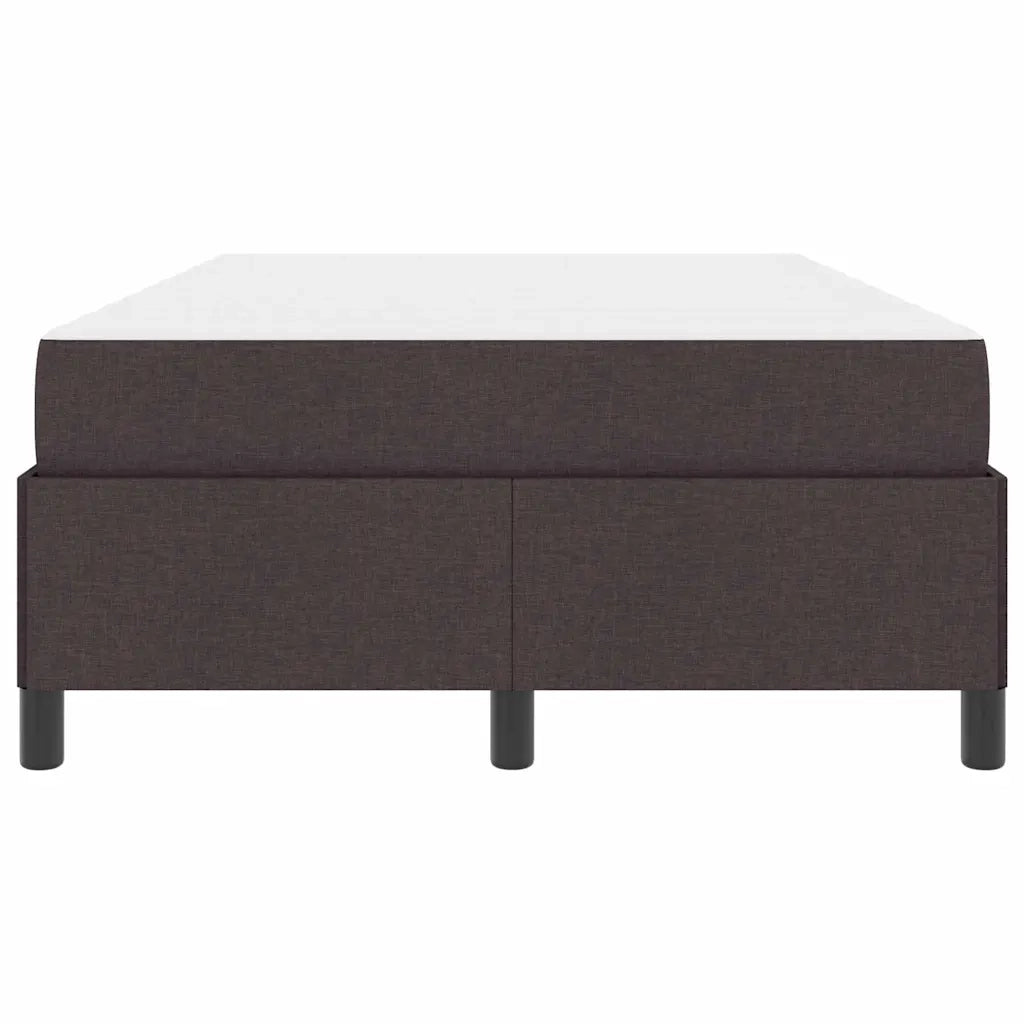 vidaXL Letto a molle Marrone 120 x 190 cm
