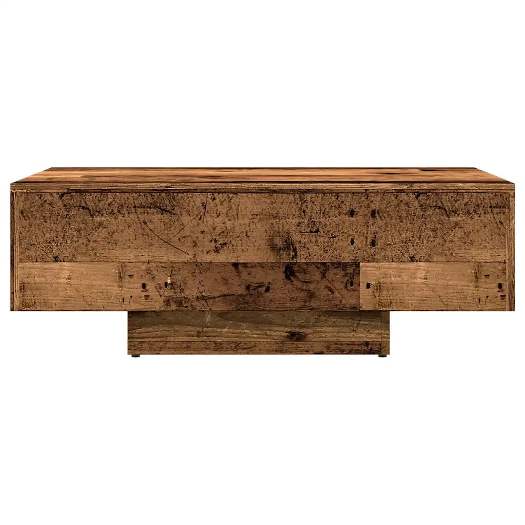 Tavolino da Salotto Legno Antico 85x55x31 cm Legno Multistrato 856402