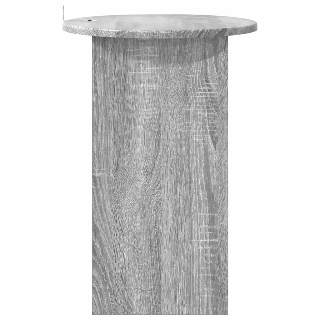 Tavolo laterale Grigio Sonoma Ø 39,5 x 55 cm 8001043