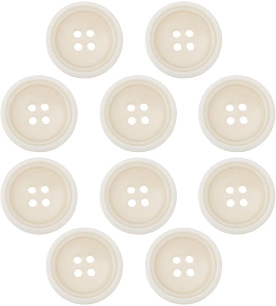 Punti di fermatura 10 pezzi - Punti di fermatura a rilievo 25 mm - Punti di fermatura per abbigliamento - Punti di fermatura per cucito - Punti di fermatura decorativi - Robusti e multiuso - Punti di fermatura per abbigliamento