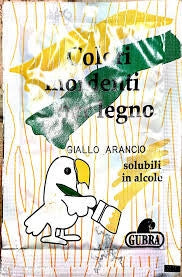 MORDENTE ACQUA ALCOOL GIALLO ARANCIO