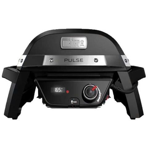 Weber pulse1000-81010053 1800 w barbecue elettrico da tavolo nero