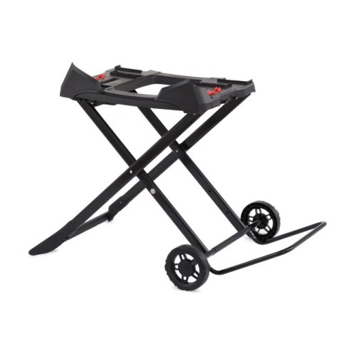 Carrello barbecue weber 3400856 pieghevole per q nero