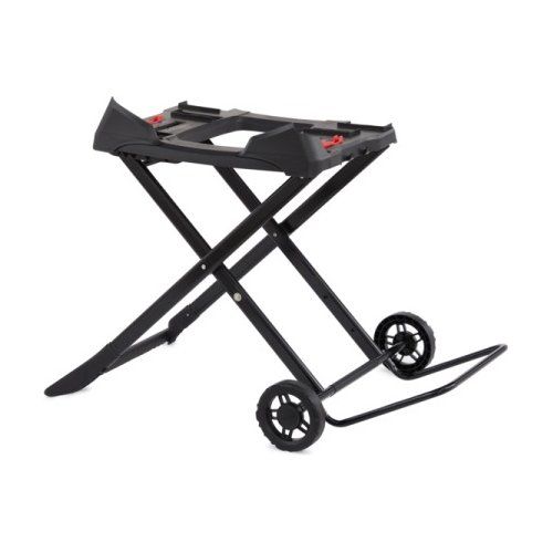 Carrello barbecue weber 3400856 pieghevole per q nero