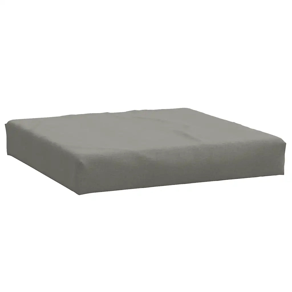 Cuscini per Pallet 2 pz | Cuscini per sedie Grigio Scuro M¨¦lange in Tessuto
