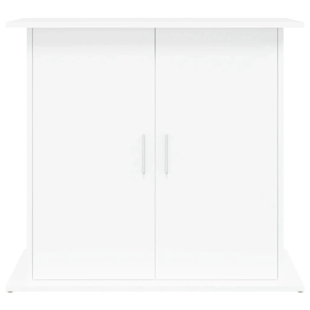 Base per mobiletto per acquario 81 x 36 x 73 cm legno ingegnerizzato bianco 02_0045073