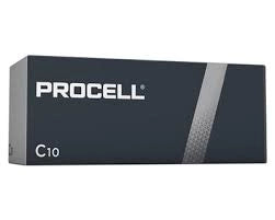 BATTERIA alcalina 1/2 Torcia PROCELL LR14 box 10 pz