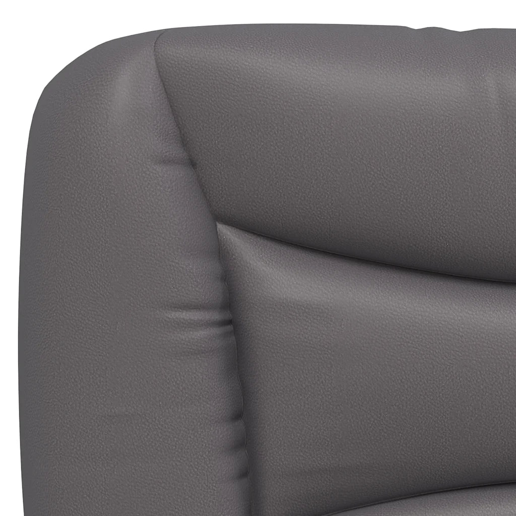 Giroletto senza Materasso-Struttura Letto Hvar Grigio 180x200 cm in Similpelle