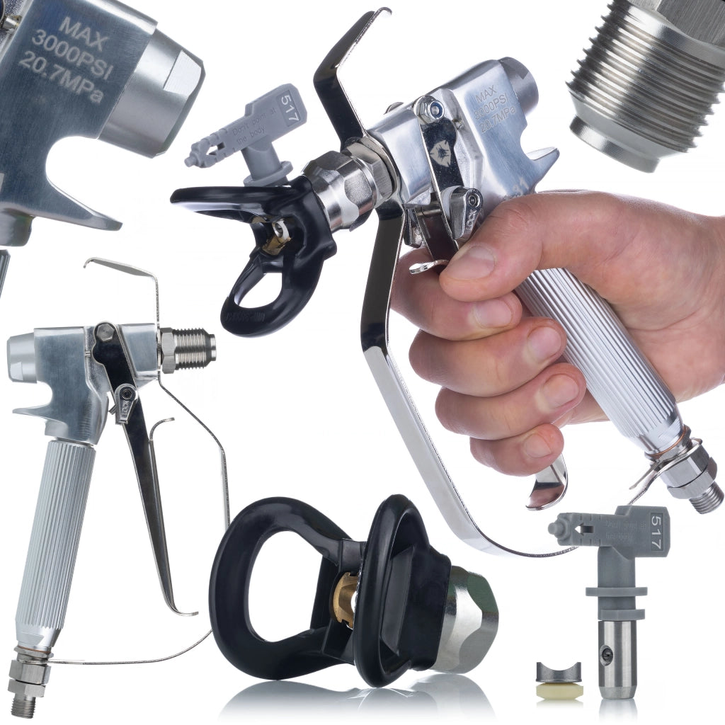 Pistola a Spruzzo Professionale Rosfix UltraSpray J-31 – Qualità e Precisione | Pressione Max 3000psi, Ugello 517