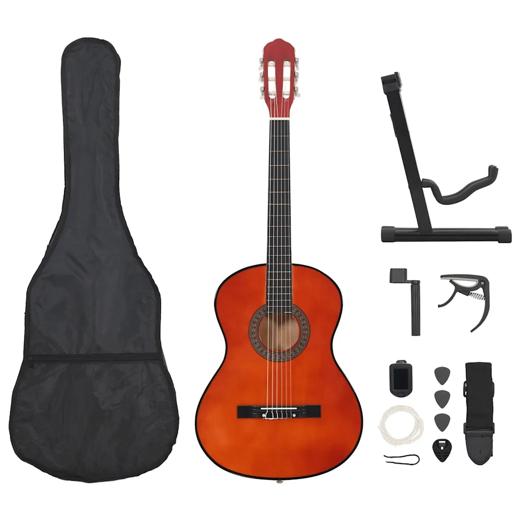 Set Chitarra Classica per Principianti 12 pz 4/4 39"     cod mxl 68474