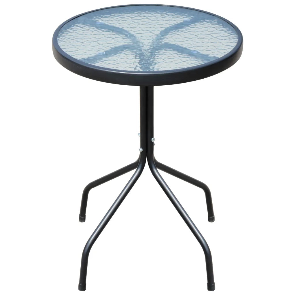 Set da Bistrot 3 pz in Acciaio Nero 43315