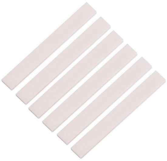 Ponte per chitarra 6 pezzi - Sostituzione ponte - Rulli in acciaio - Duraturo - Migliorata qualità acustica - Migliorata tonalità - Ponte chitarra