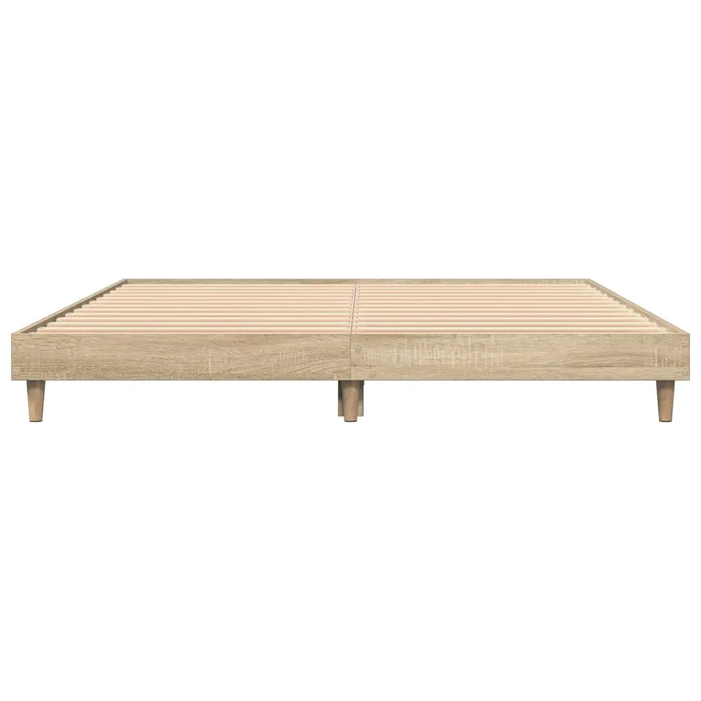Giroletto senza Materasso Rovere Sonoma 140x200cm in Truciolato 832040