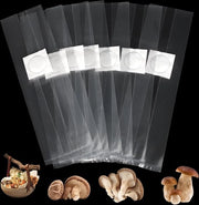 50 pezzi di imballaggio per la coltivazione di funghi da 25 x 50 cm con filtro - impermeabile e resistente alle scalfitture - accessori per la crescita dei funghi
