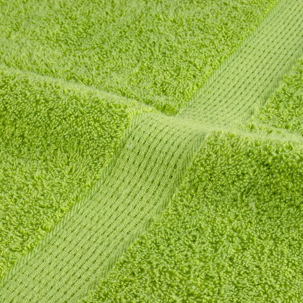 Asciugamani per Ospiti SOLUND 10 pz Verdi 30x50cm 600 g/m² 137496