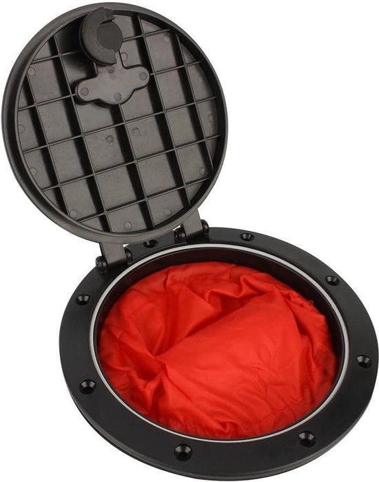Copertura di Coda per Kayak/Canoa 6 pollici - Copertura Marina con Tasca Rossa - Accessori per Kayak/Canoa.
