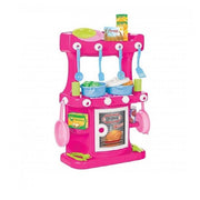 Trade Shop - Cucina Giocattolo Per Bambine Design Moderno Colorato 19 X 43 X 58 Cm Accessori -