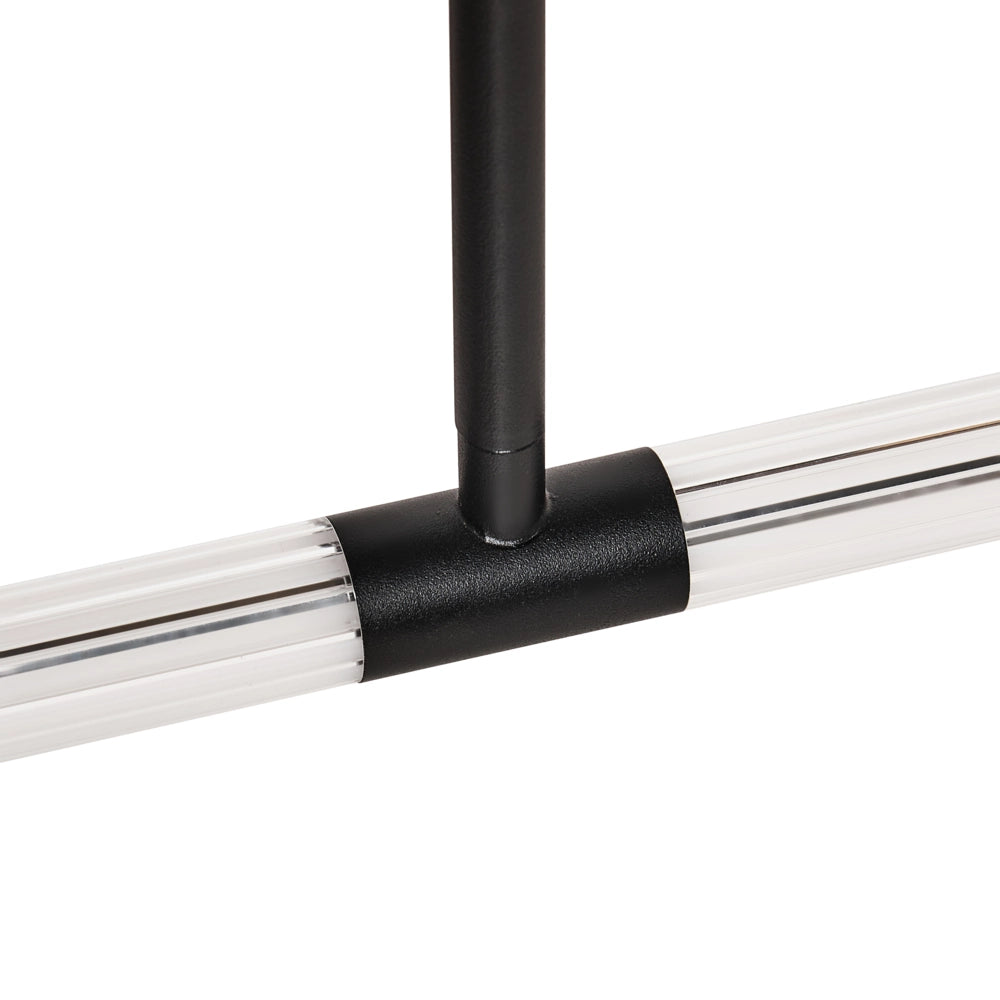 Lampada a sospensione LED in metallo Nero Moderna Minimalista