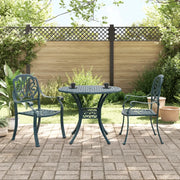 Set da Bistrò 3 pz Verde in Alluminio Pressofuso 3216325