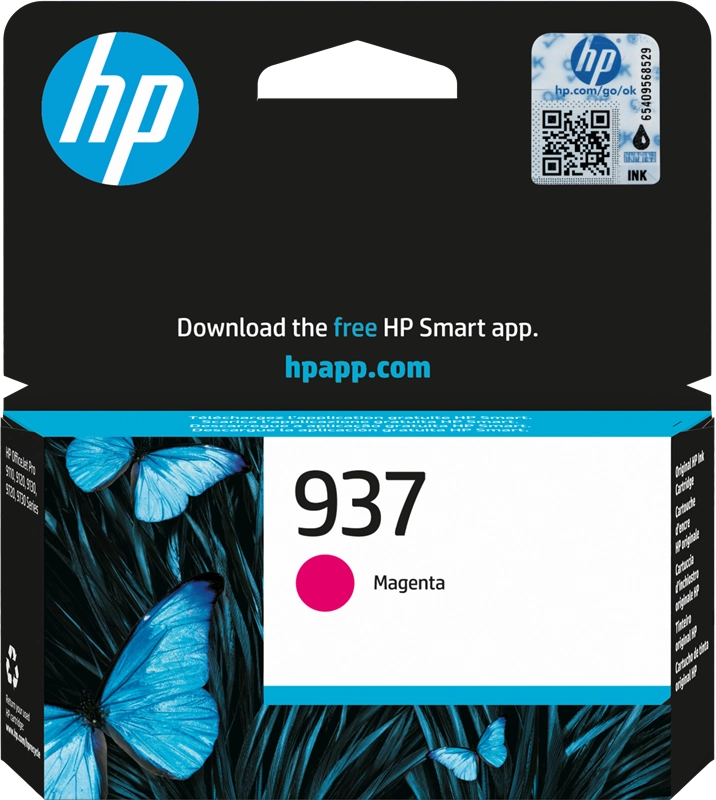 HP Cartuccia di inchiostro magenta originale 937