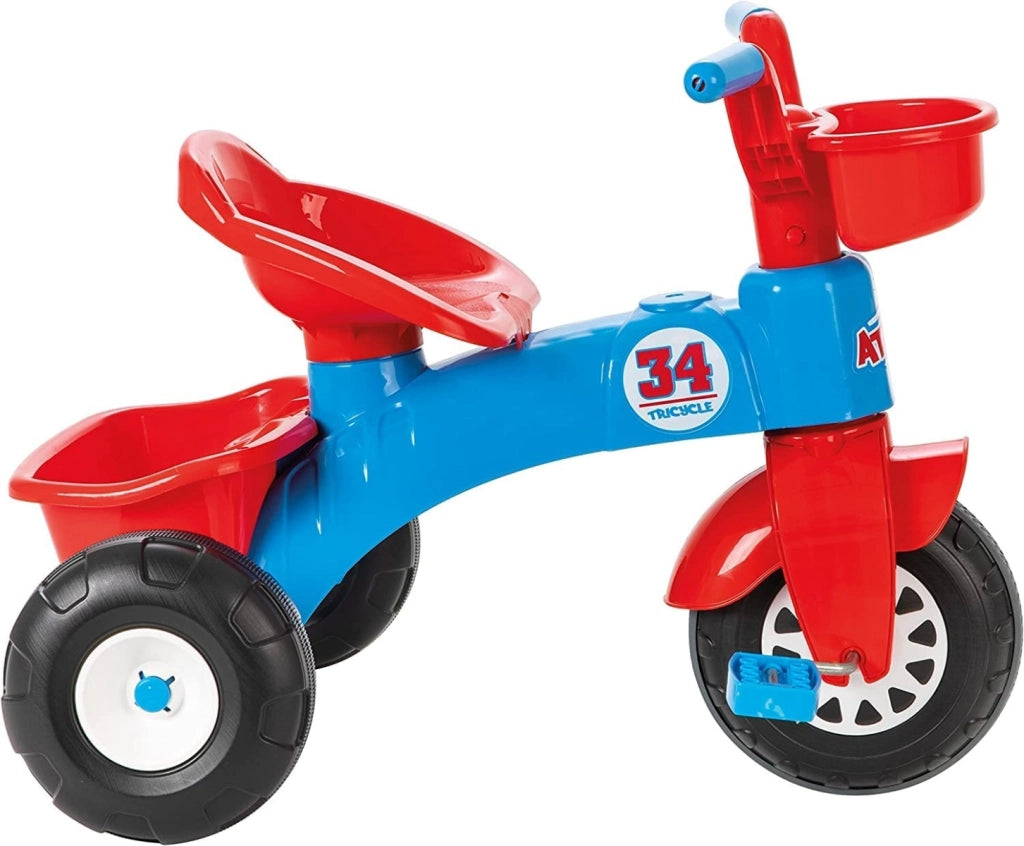Triciclo Bambino1 Anno 2 Anni Triciclo Bambini 1 Anno Maschio e Femmina Rosso Misure Montato 59 x 46 x 47,5 cm