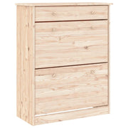 Scarpiera | Mobile per scarpe ALTA 77x35x96 cm in Legno Massello di Pino
