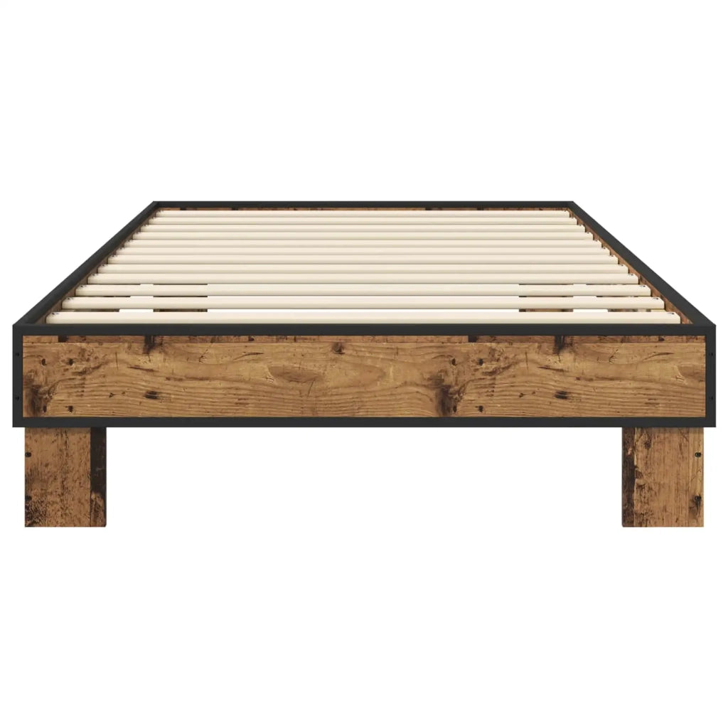 Struttura del letto Legno antico 80 x 200 cm
