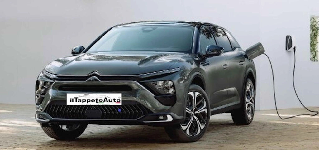 Tappeti in Gomma per CITROEN C5X 2022-, C5X PHEV 2022-, PEUGEOT 408 2023-, 408 PHEV 2023-