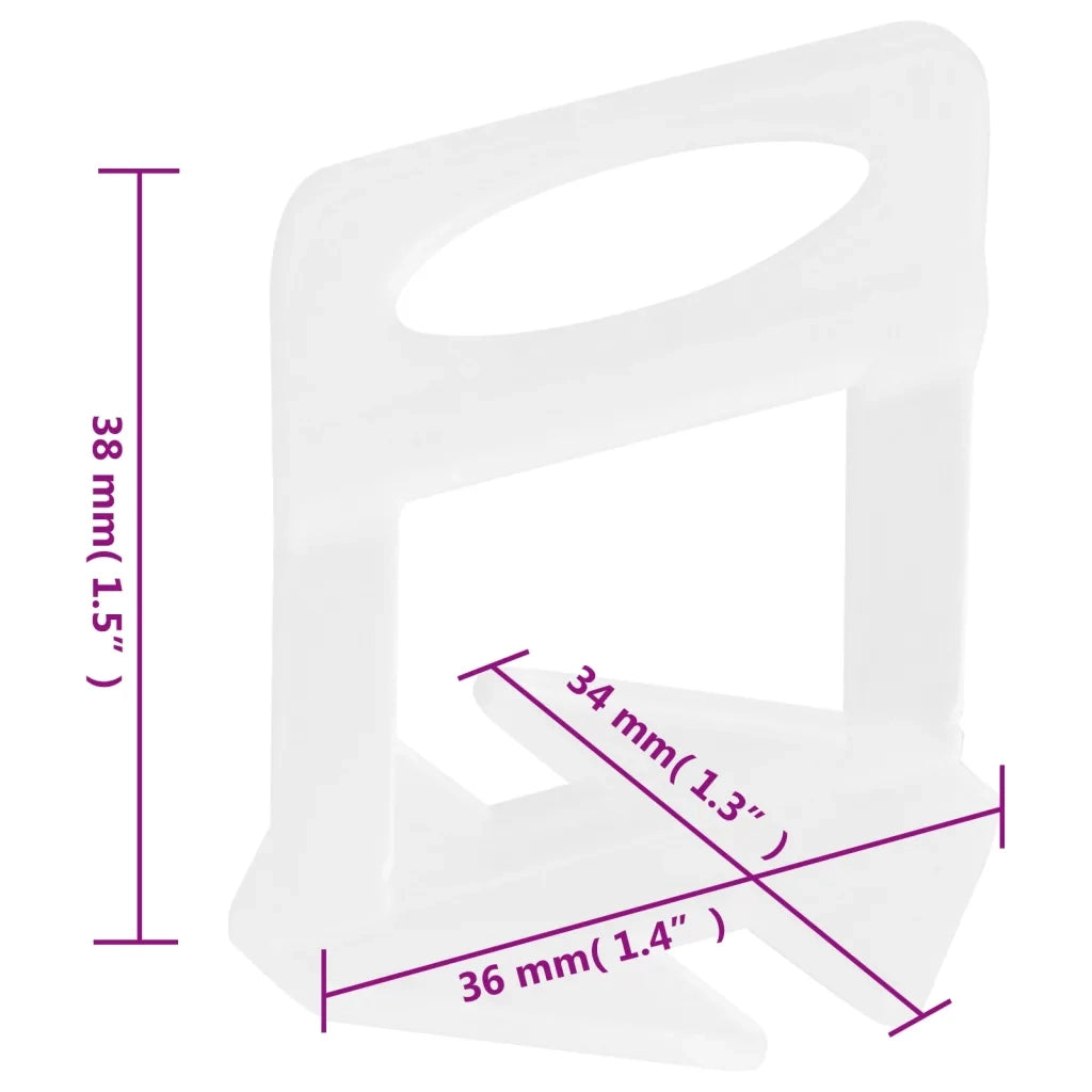Clip di Livellamento per Piastrelle 2500 pz 2 mm CFW3867148