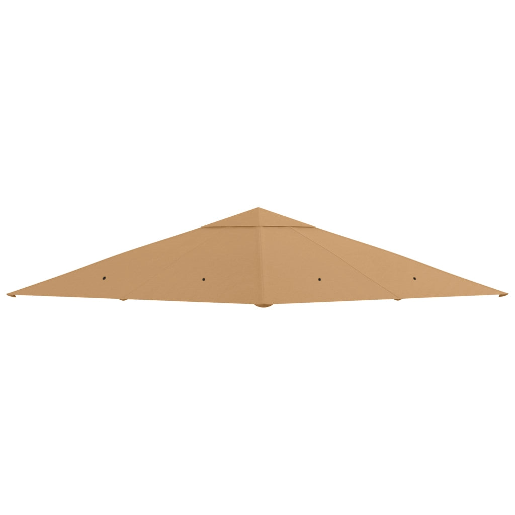 Tenda per Gazebo 3x3 m ¨C zephmum ¨C Beige Poliestere 180 g/m2 Anti-UV