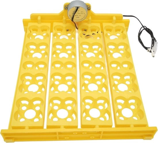 Piattaforme rotanti automatiche per incubazione, giratasse multifunzionale per uova, adatto per uova di gallina, anatra e quaglia