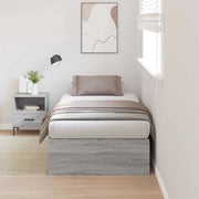 Struttura letto con contenitore Grigio Sonoma 100 x 200 cm 3335354