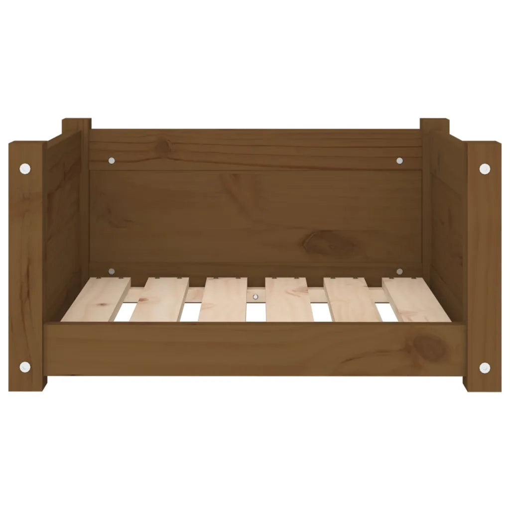 Cuccia per Cani Ambra 55,5x45,5x28 cm Legno Massello di Pino CFW3815526