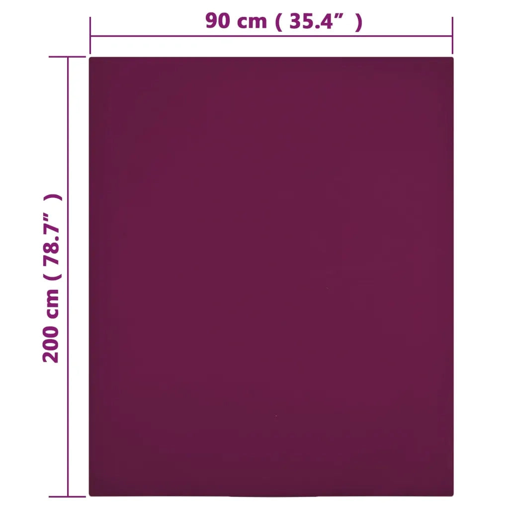 Lenzuola con Angoli Jersey 2pz BordÃ² 90x200 cm Cotone