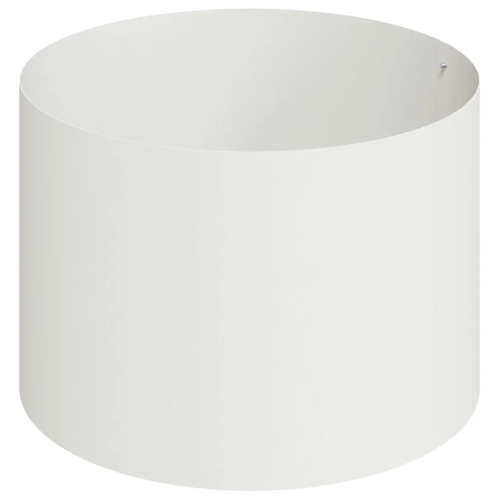 Fioriere | Cassetta per fiori | Vaso da giardino Bianco 90 x 90 x 20 cm