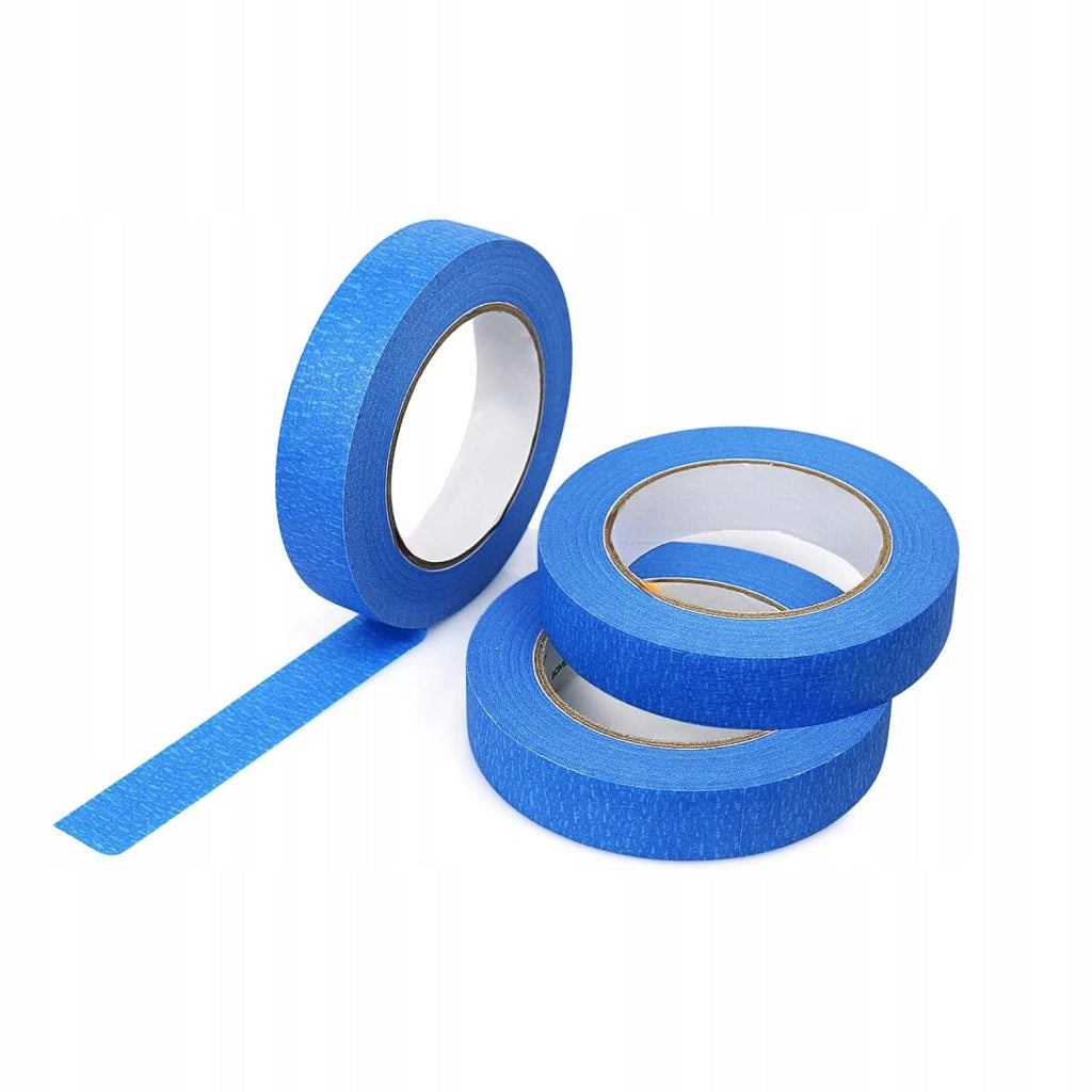 Nastro Adesivo per Verniciatura 48 mm x 50 m – Precisione e Facilità di Rimozione | Carta Crepata, Colla Acrilica, Blu