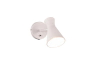 Applique bianca in metallo ENZO con interruttore 1xE27 10W RL