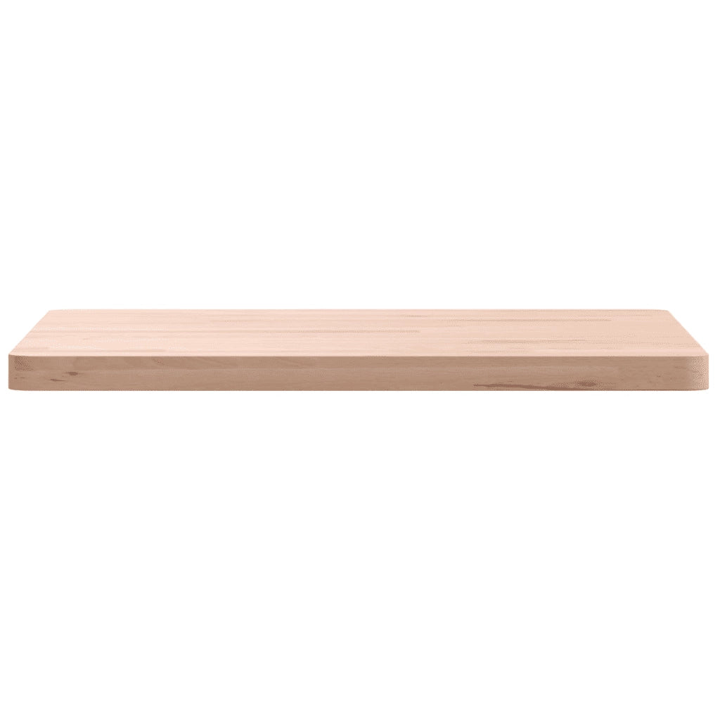 Piano per Tavolo 50x50x2,5 cm Quadrato Legno Massello di Faggio 355955