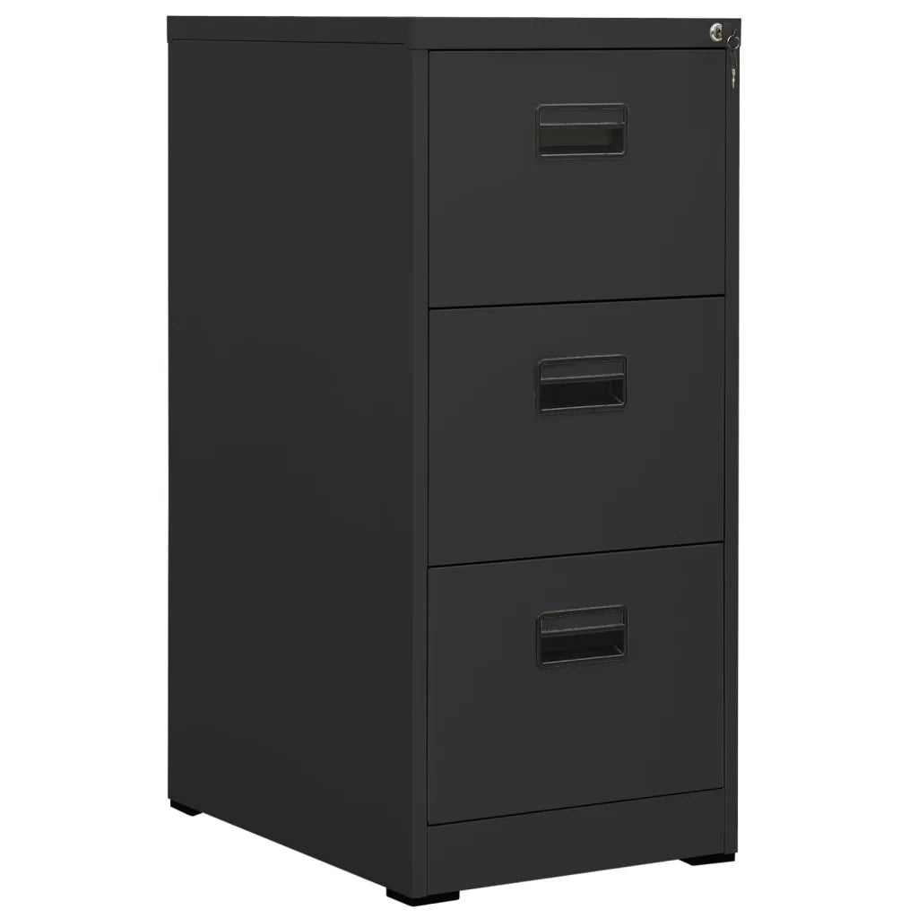 Schedario Antracite 46x62x102,5 cm in Acciaio cod mxl 66364