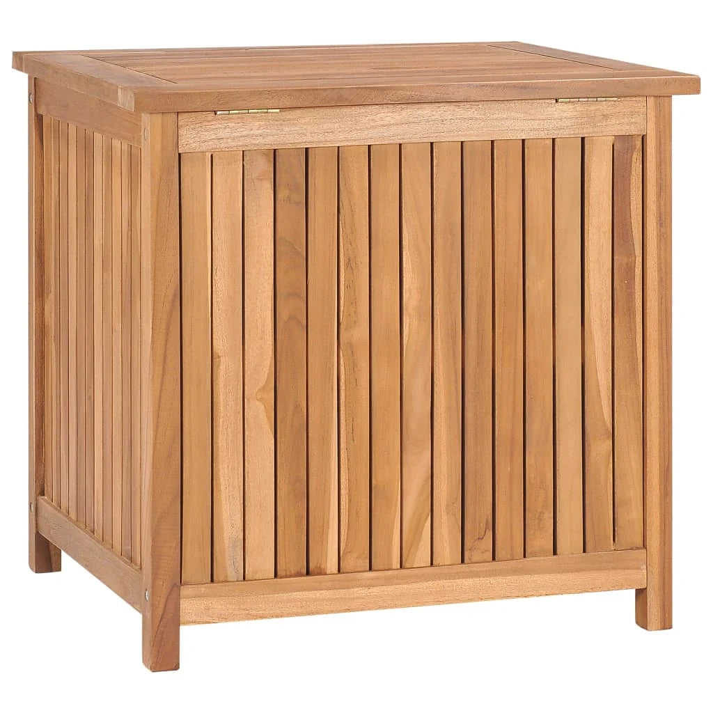 Cassetta portaoggetti per mobili da giardino 60 x 50 x 58 cm in legno massello di teak 02_0013040