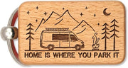 Accessorio VanLife in Beuken - Casa è dove parcheggi il tuo veicolo