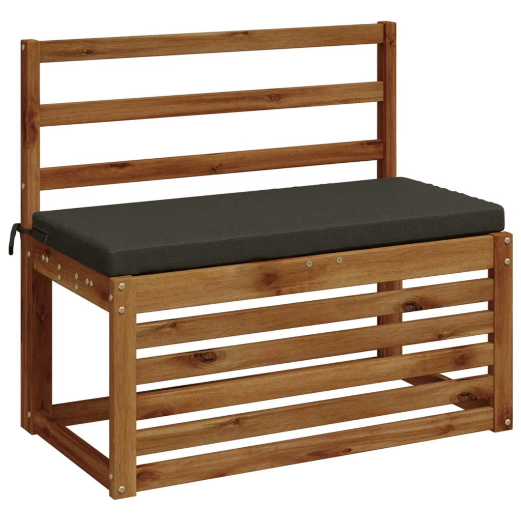 Cuscino per panchina SOEST 100% Poliestere Antracite 948692