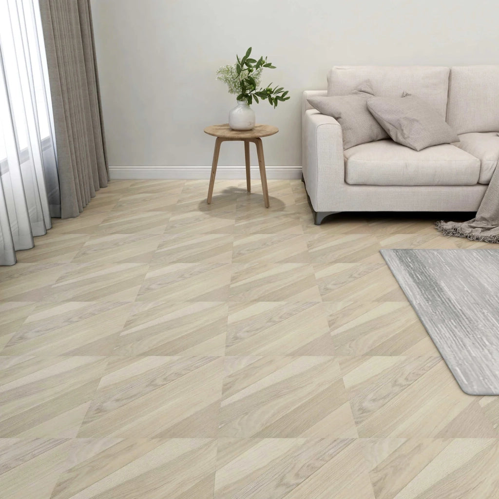 Tavole per Pavimenti 55 pz Beige 5,11 m2 PVC CFW4700009