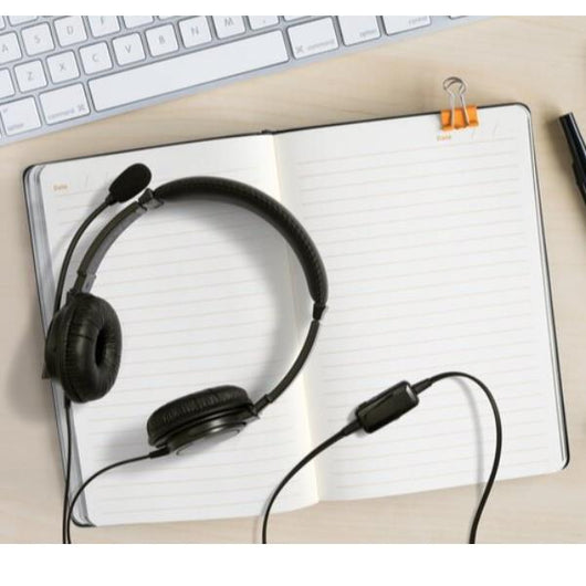 Kensington cuffie usb-a classiche con microfono e controllo del volume - K33065WW