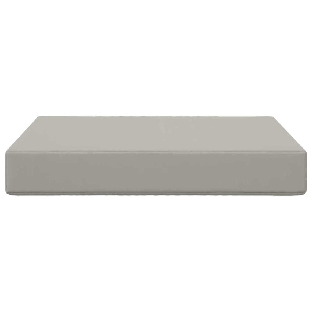 Cuscino per divano da esterno Grigio 60 x 60 x 8 cm Poliestere