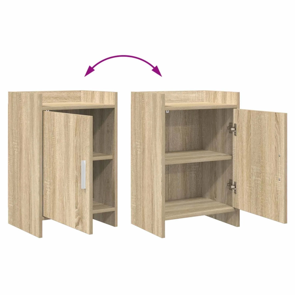 Comodini Rovere Sonoma 40 x 30 x 60 cm Legno ingegnerizzato 8011015