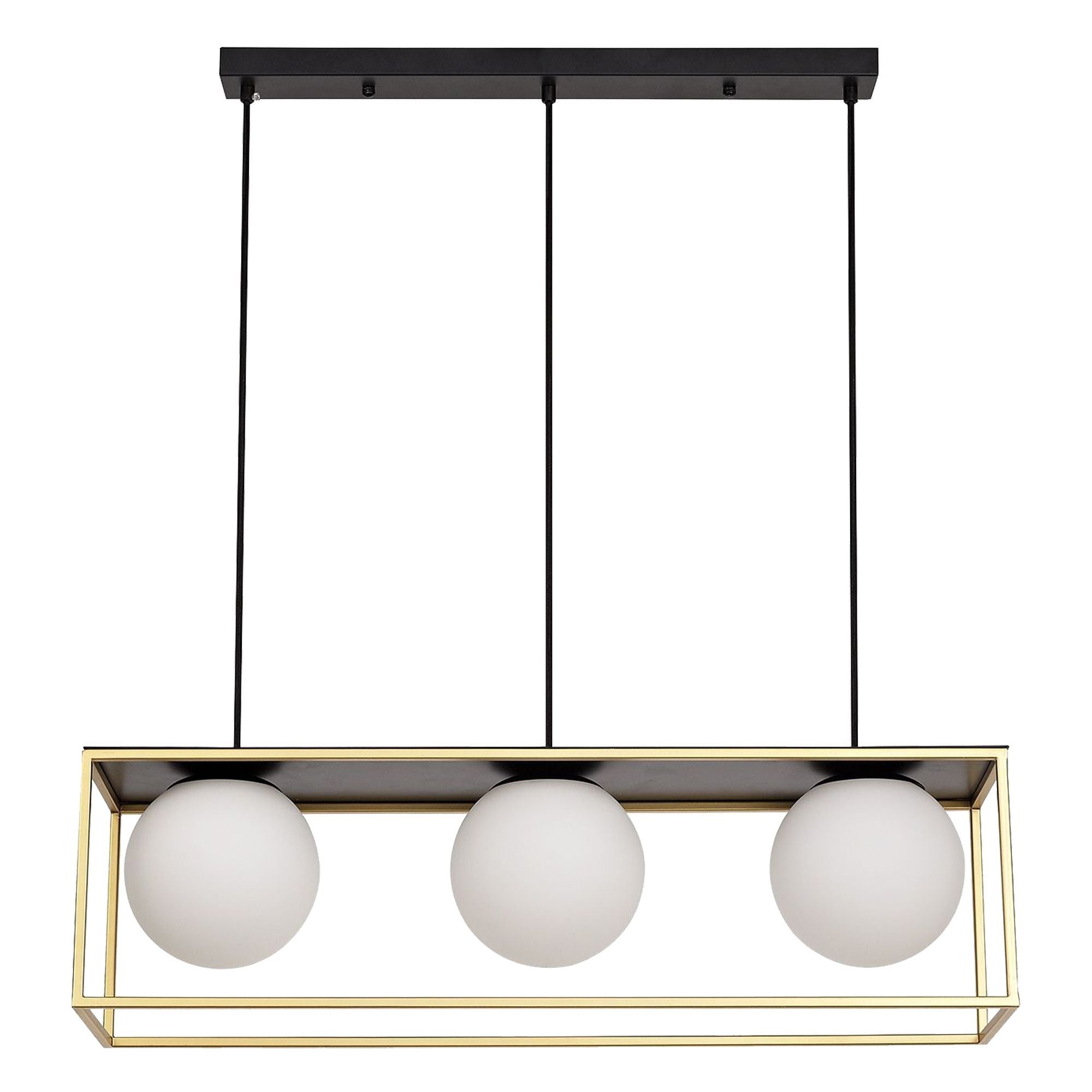 Plafoniera Da Soffitto Black Gold APP1164-3CP