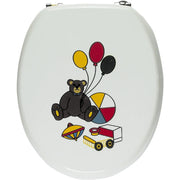 Sanitop-wingenroth, sedile copri-wc, motivo: giocattoli, colore: