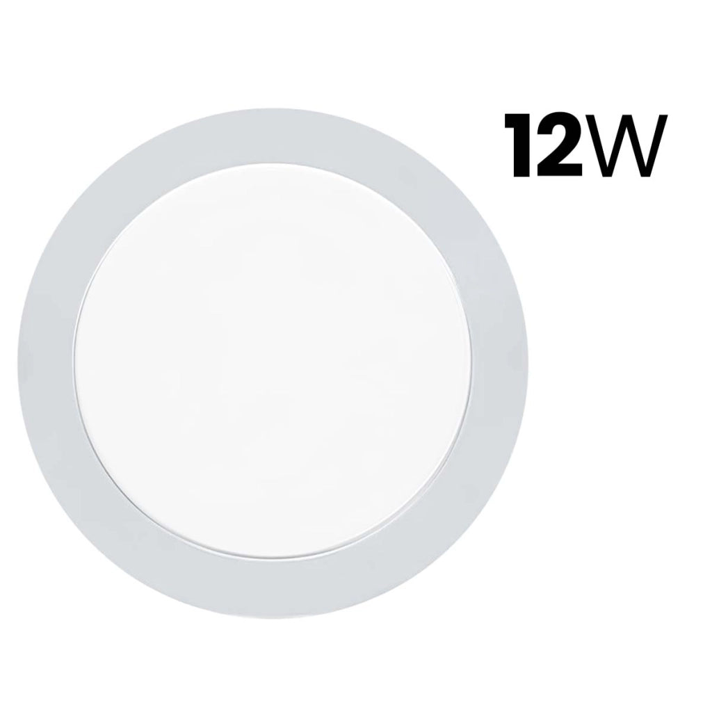 Pannello LED 12W Incassato Formato Rotondo 16.7cm 50000 Ore Bianco Avizar