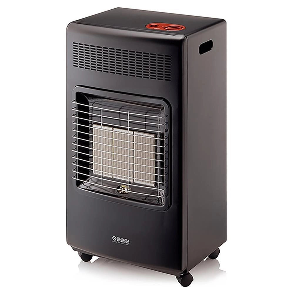 Trade Shop - Stufa A Bombola Gas 15kg In Metallo Con Piastre In Ceramica 3 Potenze 4200w -